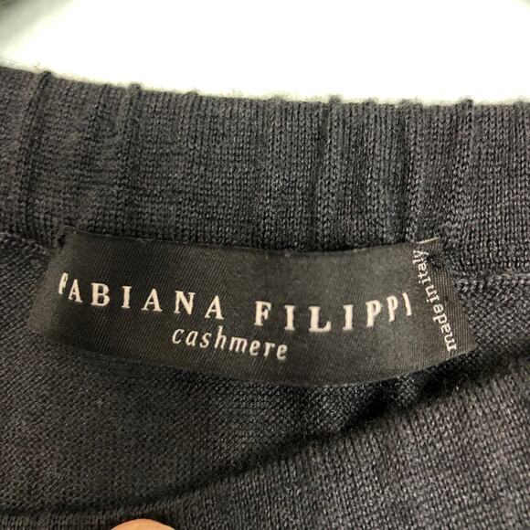 Fabiana Filippi Cashmere Silk Knit Pullover XS - Picture 11 of 16